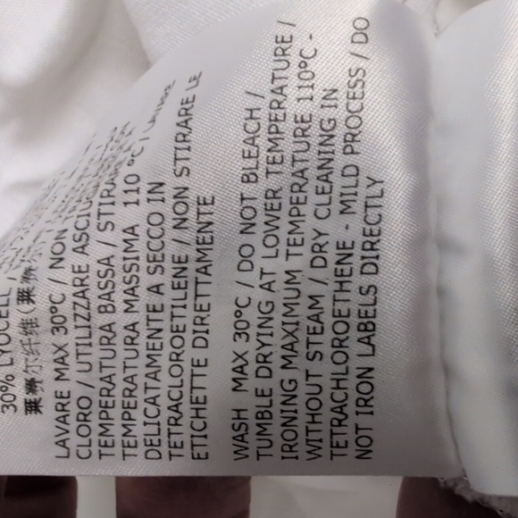 Boggi Milan Mens White T-shirt With Accented Collar Size L EUC - Picture 8 of 8